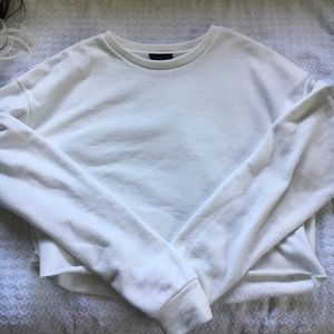 Top shop white crop top